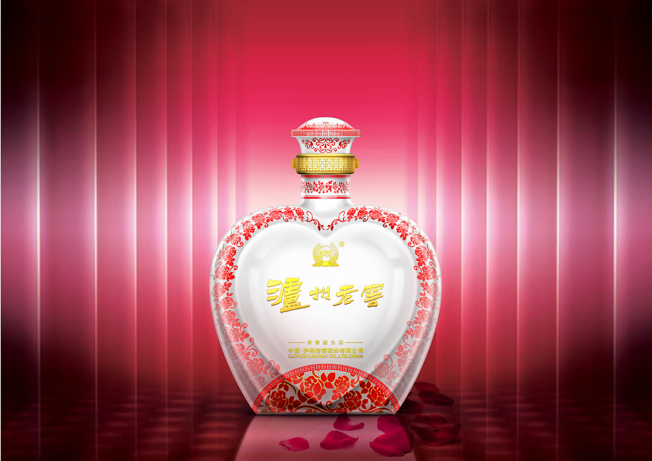 Wedding bottle design