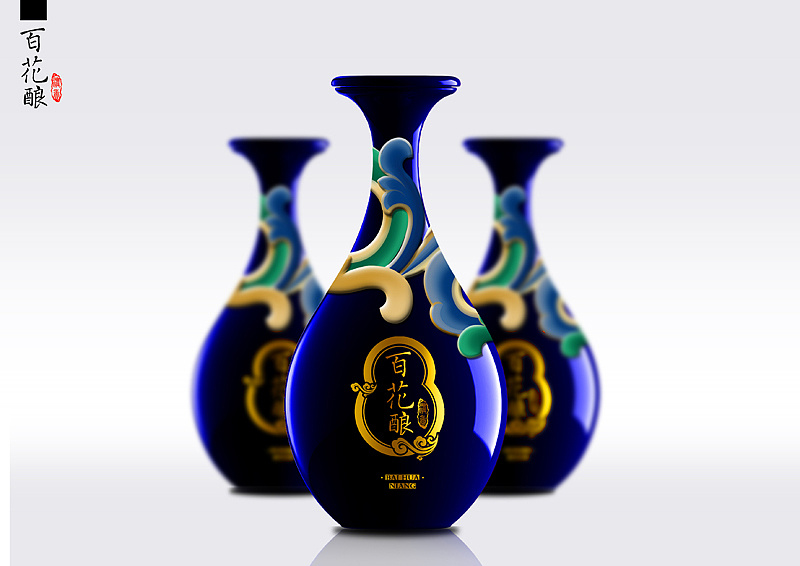 Wine bottle packaging design