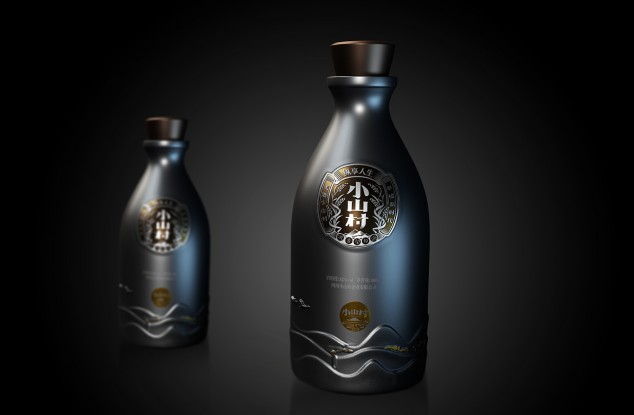 Luzhou-flavor liquor bottle design