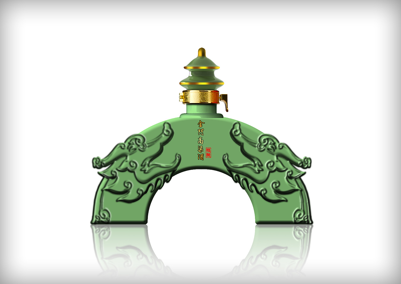 High-end liquor bottle design