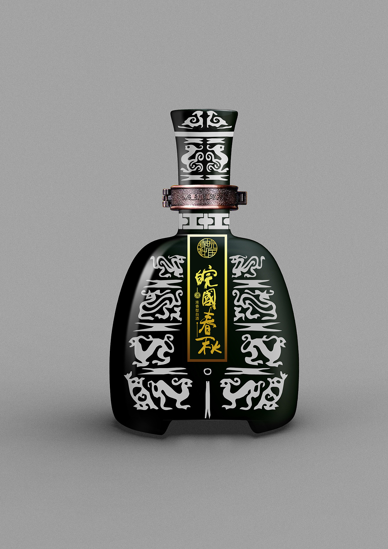Luzhou-flavor liquor bottle design